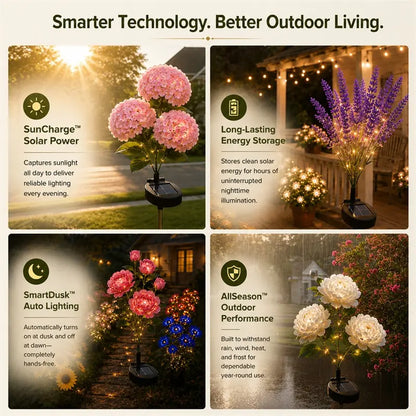Bloomora® Solar Botanical Lights