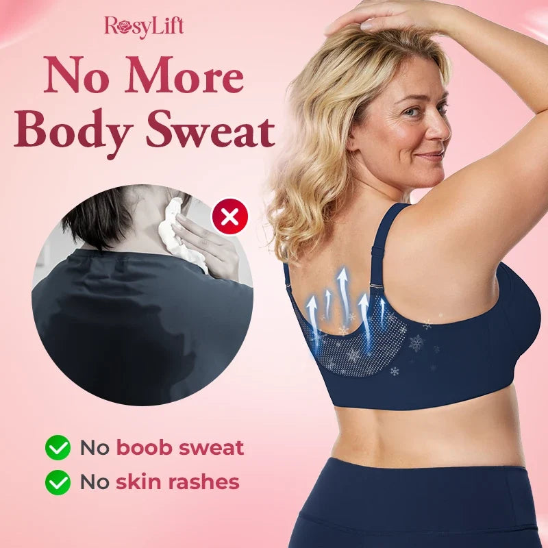 RosyLift - Ultimate Lifting Bounce Control Front Zipper Bra