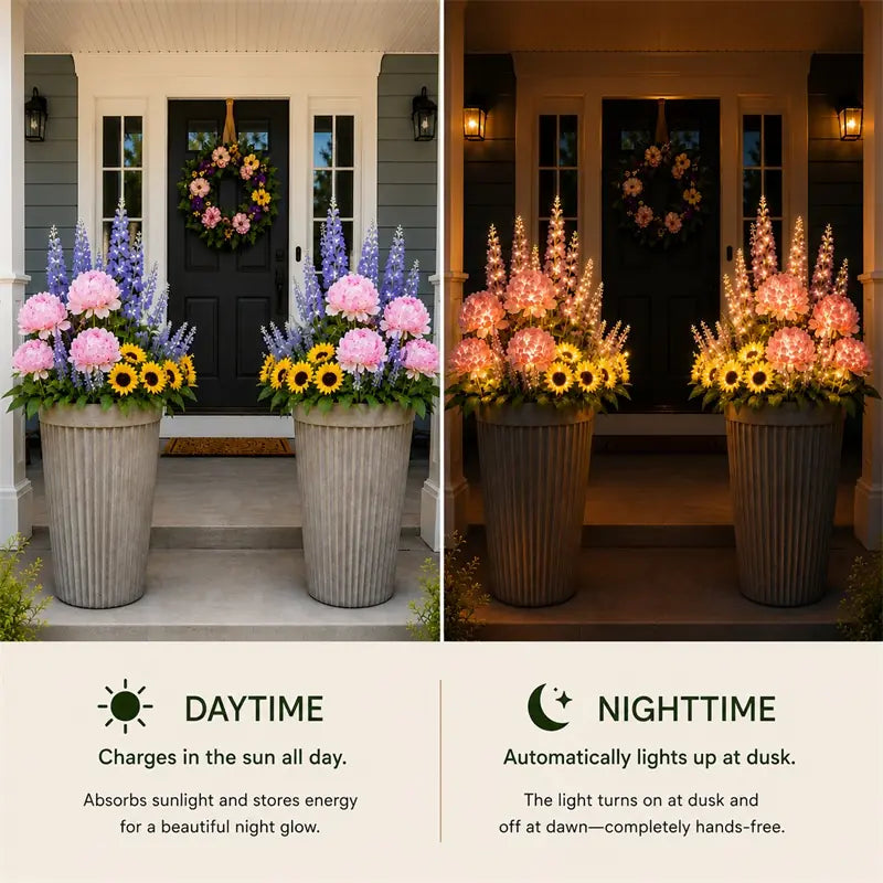 Bloomora® Solar Botanical Lights