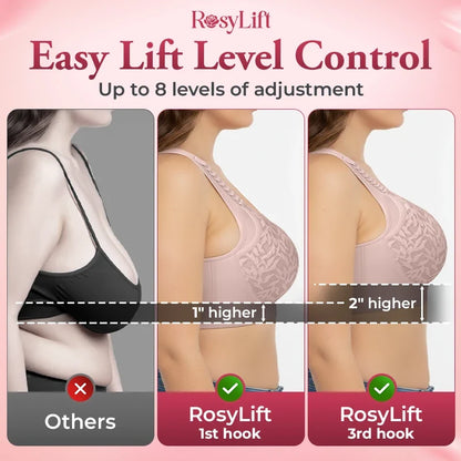 RosyLift - Ultimate Lifting Bounce Control Front Zipper Bra