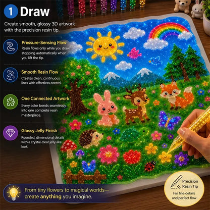 LumiGel® 3D Glow Floating Art Pen🖼️
