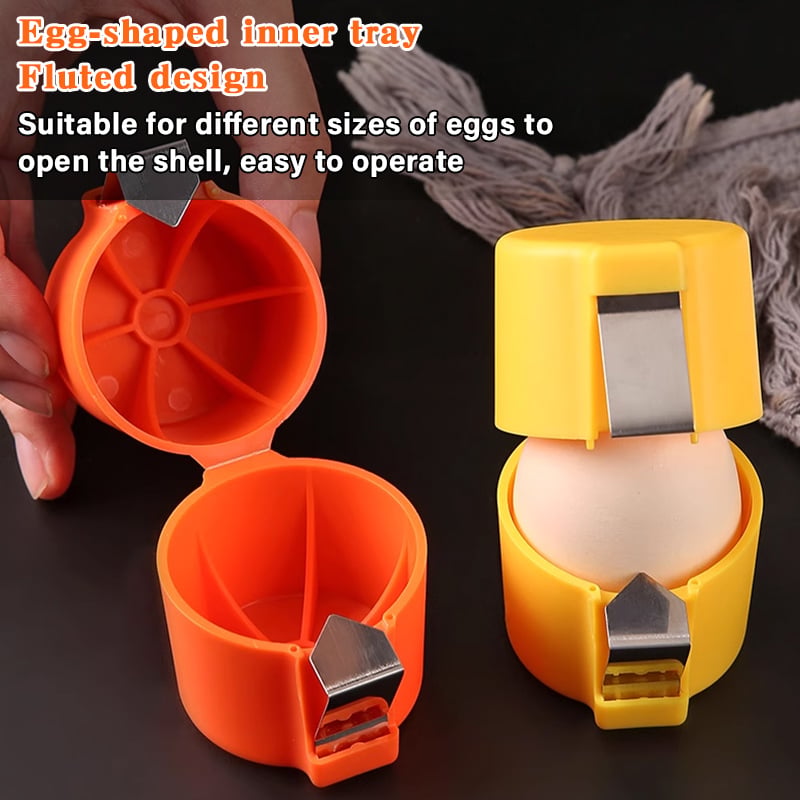 Limited-Time Offer: 70% OFF 🔥😮‍💨 Buy 1 Get 1 Free !!! 🔥🍳 Quick Egg Cracker Tool – Open Hundreds Of Eggs Faster & Cleaner