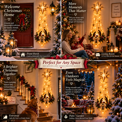 ✨ Last Day — 49% OFF ✨ 🎄✝️ Bethlehem Star Nativity Wall Light — A Beautiful Symbol of Faith 4