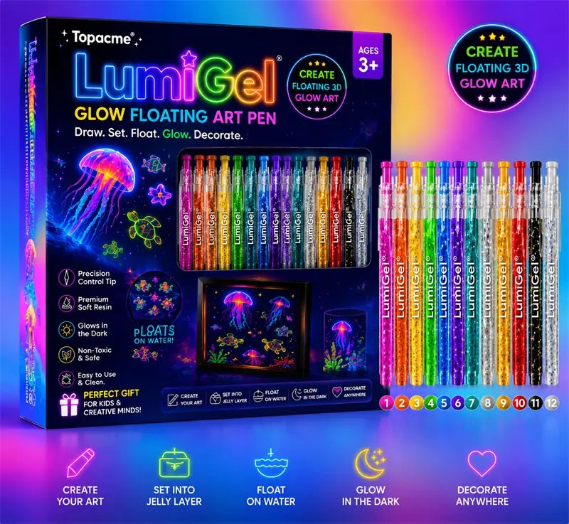 LumiGel® 3D Glow Floating Art Pen🖼️