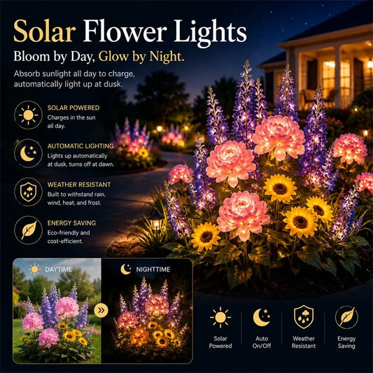 Bloomora® Solar Botanical Lights