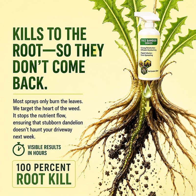 2026 NEW ARRIVAL SALE 🔥🔥 - Fast-Acting Natural Weed & Grass Killer Spray🪄🌿