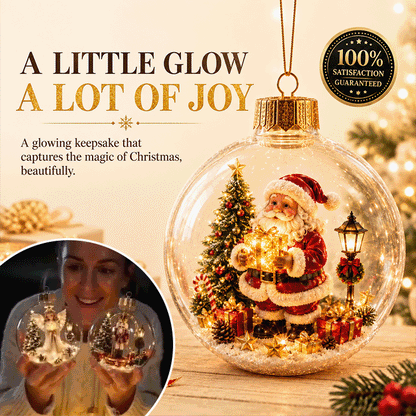 Christmas Light-Up Diorama Ornament☃️🎁